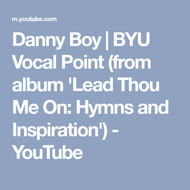 vocal point lead thou me on download